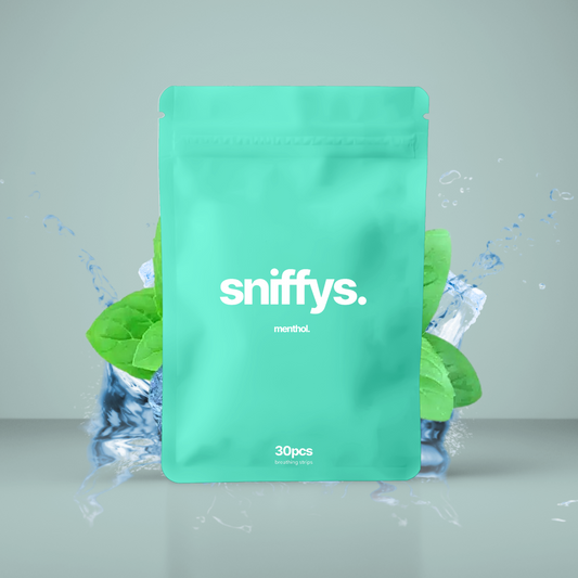Sniffys x Mike Sommerfeld – Menthol Max Performance Nasenstreifen (Limitierte Auflage 1.000 Stück)