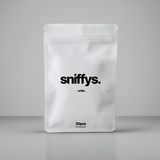 Sniffys Nasenstreifen - Weiß