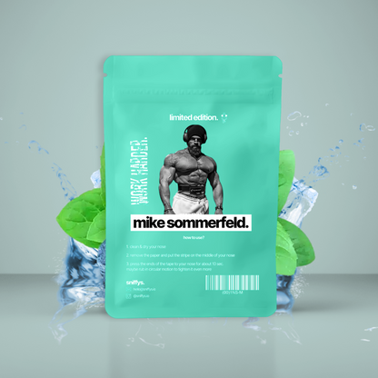 sniffys.® x Mike Sommerfeld – Menthol Nasenstreifen