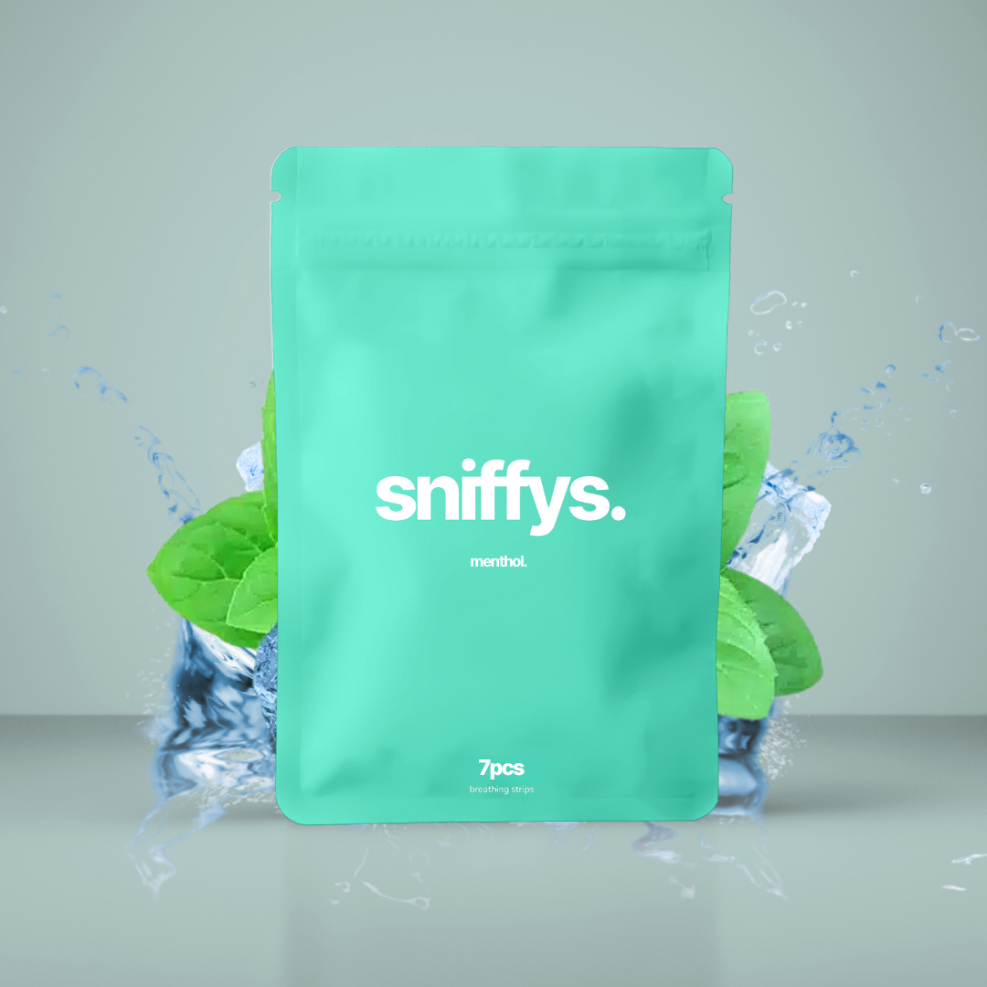 7 pcs. trial package - Sniffys x Mike Sommerfeld – Menthol Max Performance Nose Strips