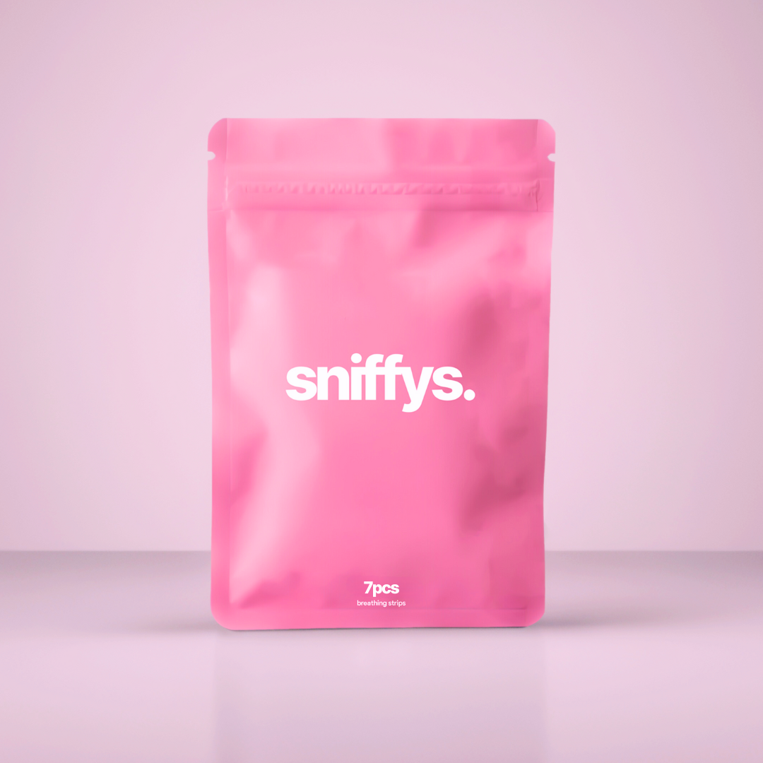 sniffys.® Nasenstreifen - Pink Probepackung 7 Stück