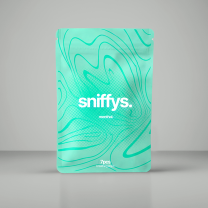 sniffys.® Nasenstreifen - Menthol Probepackung 7 Stück